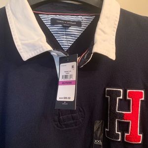 Tommy Hilfiger Long Sleeve Polo Rugby Shirt NWT